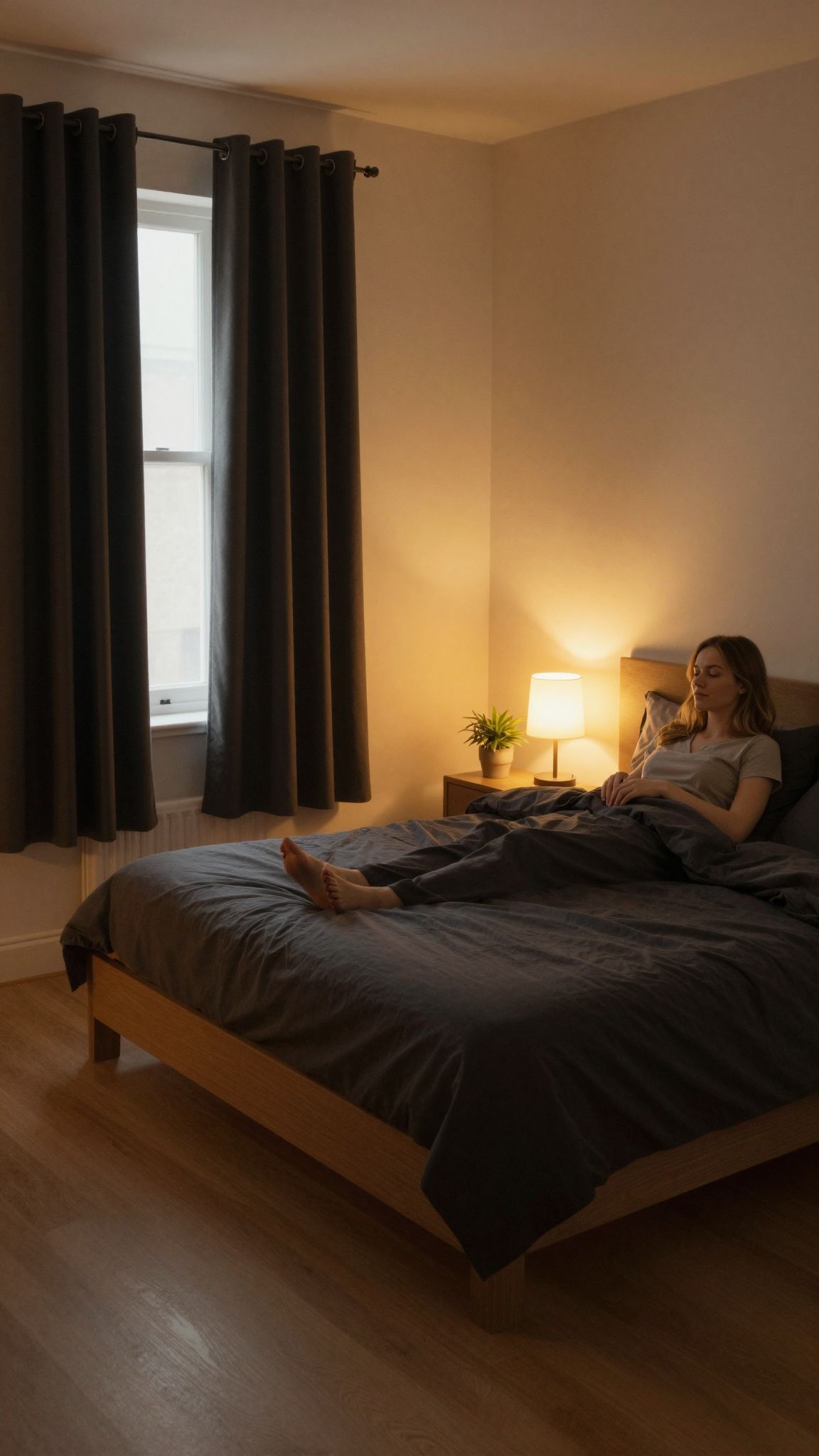 A sötét hálószoba javítja az alvásminőséget.