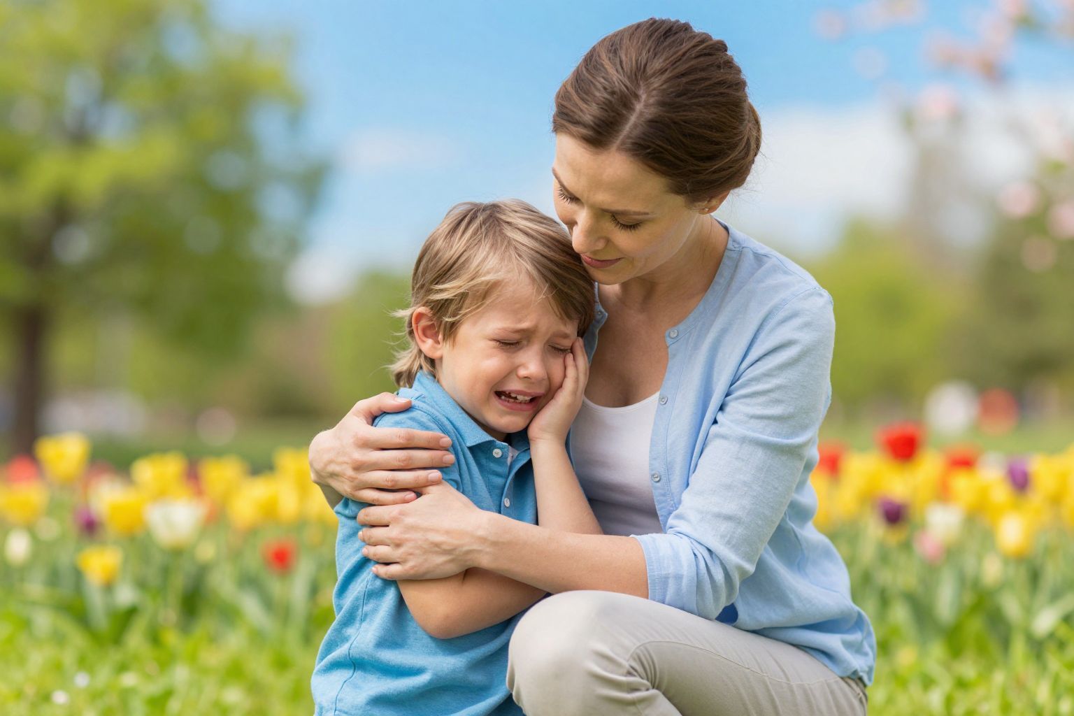 A megértés segít a gyermek érzelmi megnyugtatásában.