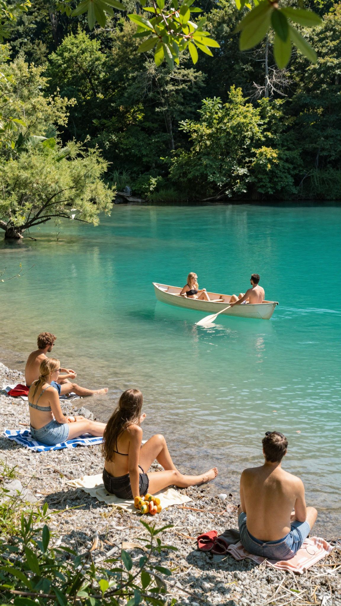 A Hévízi-tó radonban gazdag vize gyógyító hatású.