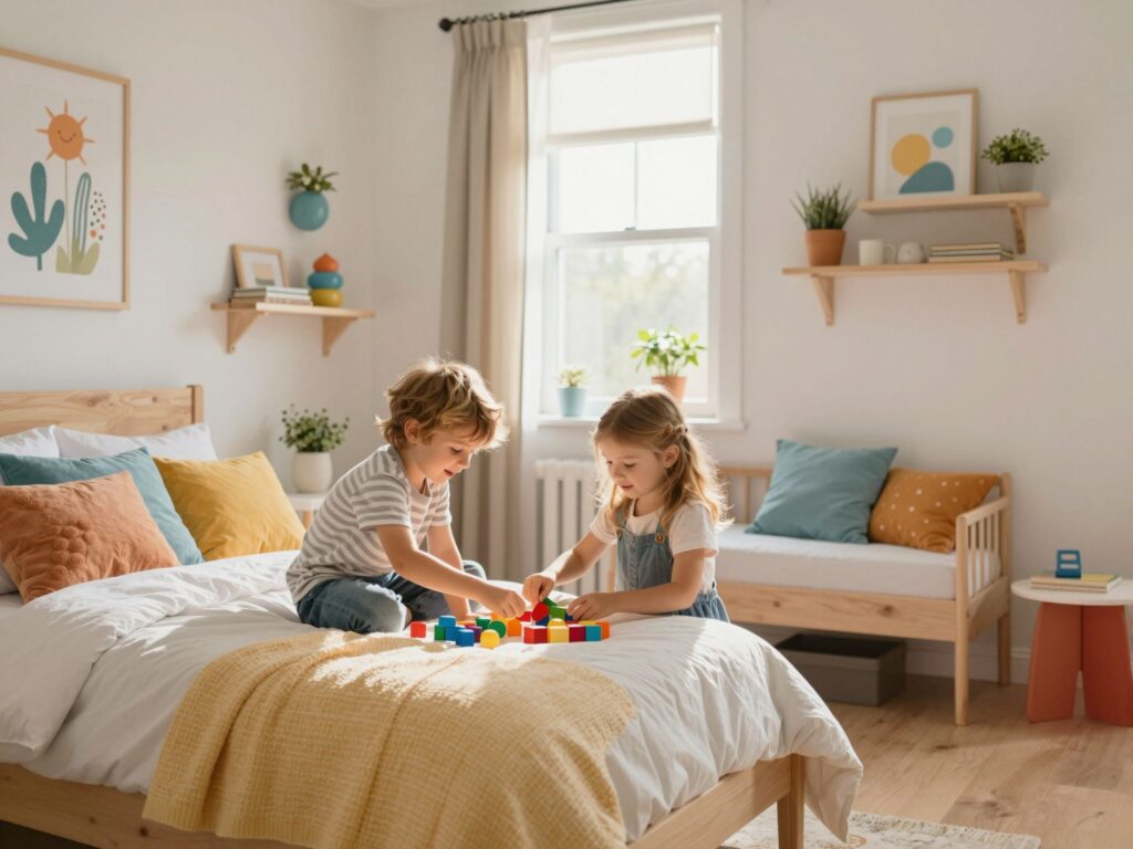 Hogyan alakítsunk ki harmonikus közös szobát a testvéreknek?