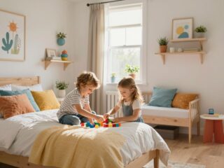 Hogyan alakítsunk ki harmonikus közös szobát a testvéreknek?
