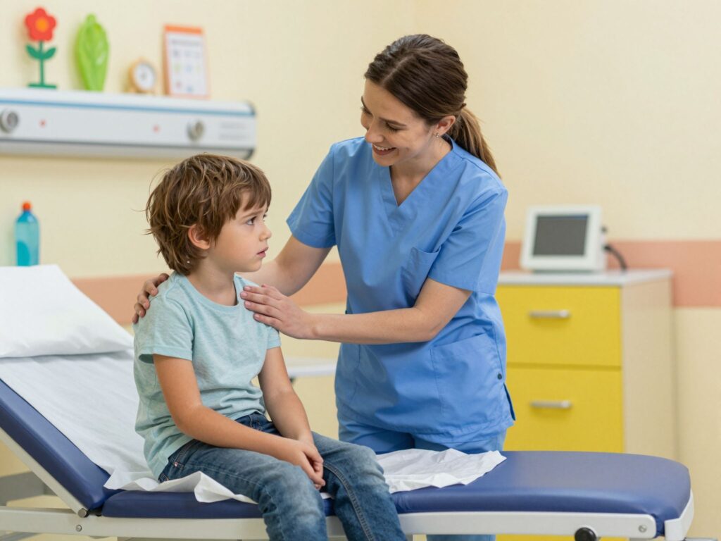 Hogyan csökkenthető a gyerekek fájdalma és szorongása a sürgősségin?