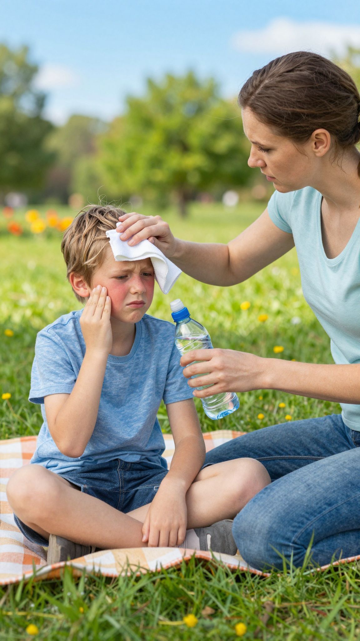 A hőkimerülés fokozatos, míg a hőguta sürgős állapot.