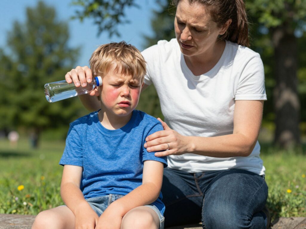 Hőkimerülés vagy hőguta? gyerekeknél felismerés és elsősegély