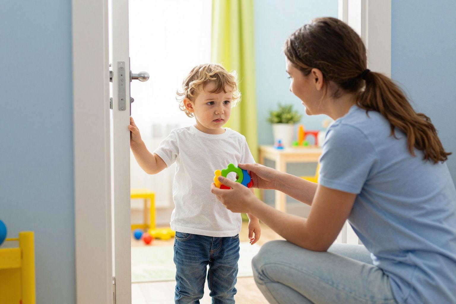 A szeparációs szorongás erősíti a gyermek önállóságát.