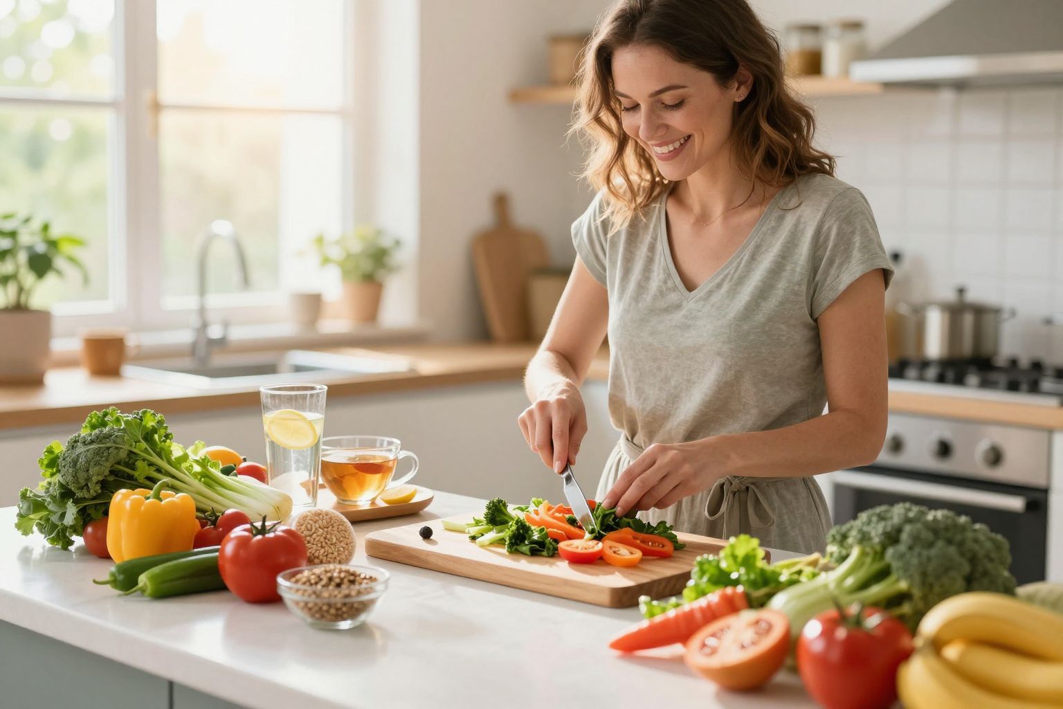 A gyulladás csökkentéséhez fontos a megfelelő táplálkozás.