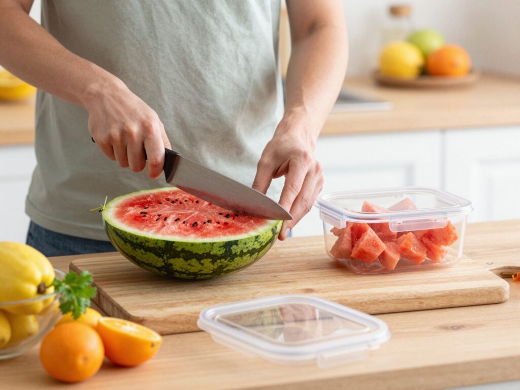 Így tárold a görögdinnyét felvágás után, hogy ne veszítsen a frissességéből