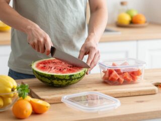 Így tárold a görögdinnyét felvágás után, hogy ne veszítsen a frissességéből