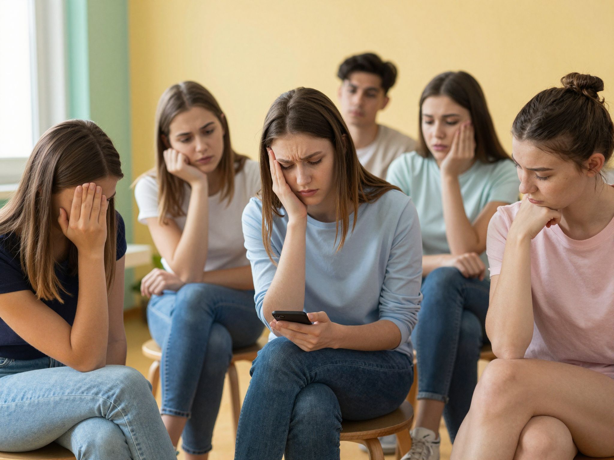 A fiatalok gyakran kínosan érzik magukat a segítségkérés miatt.