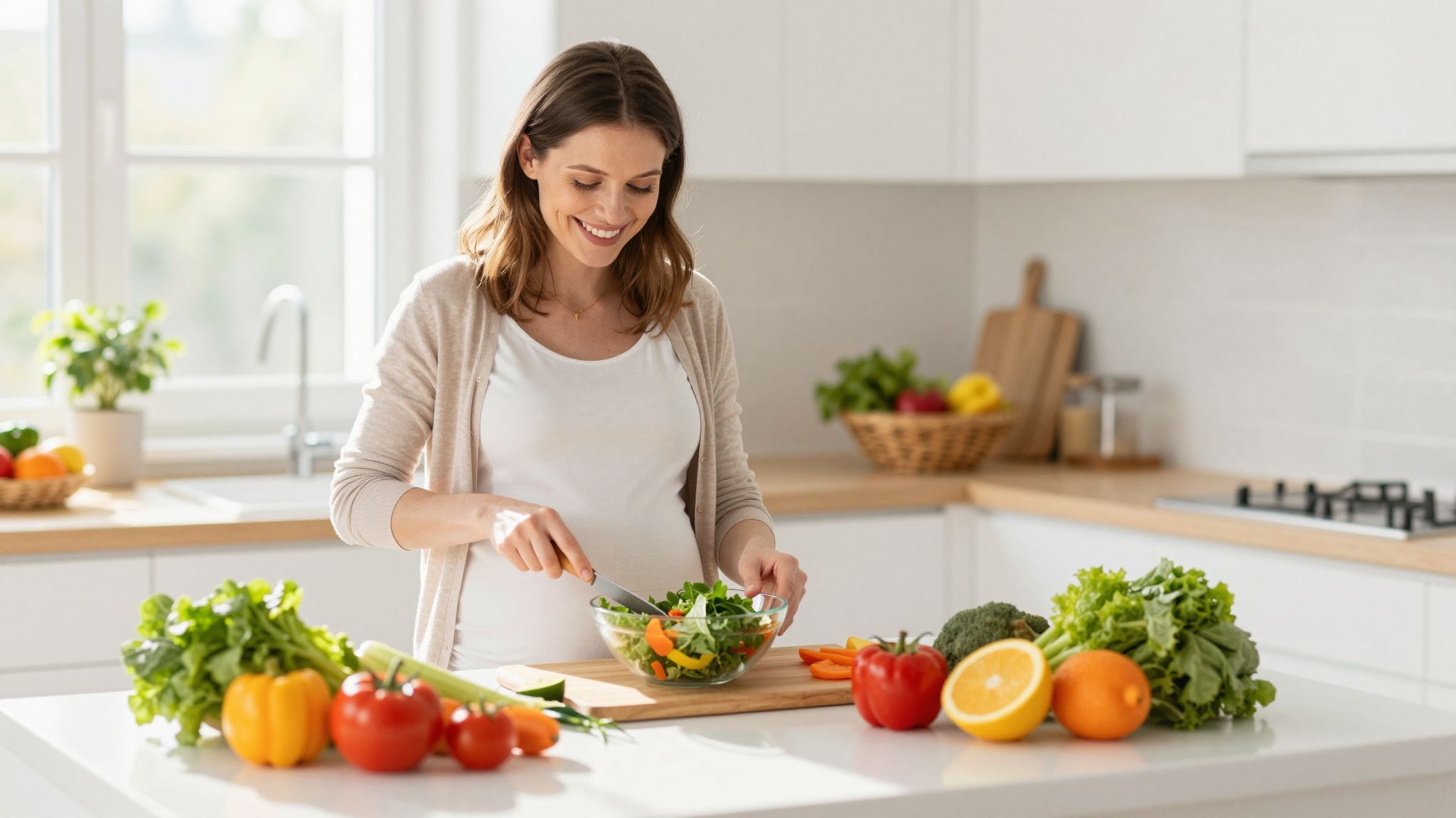 A kalcium elengedhetetlen a magzat csontfejlődéséhez.