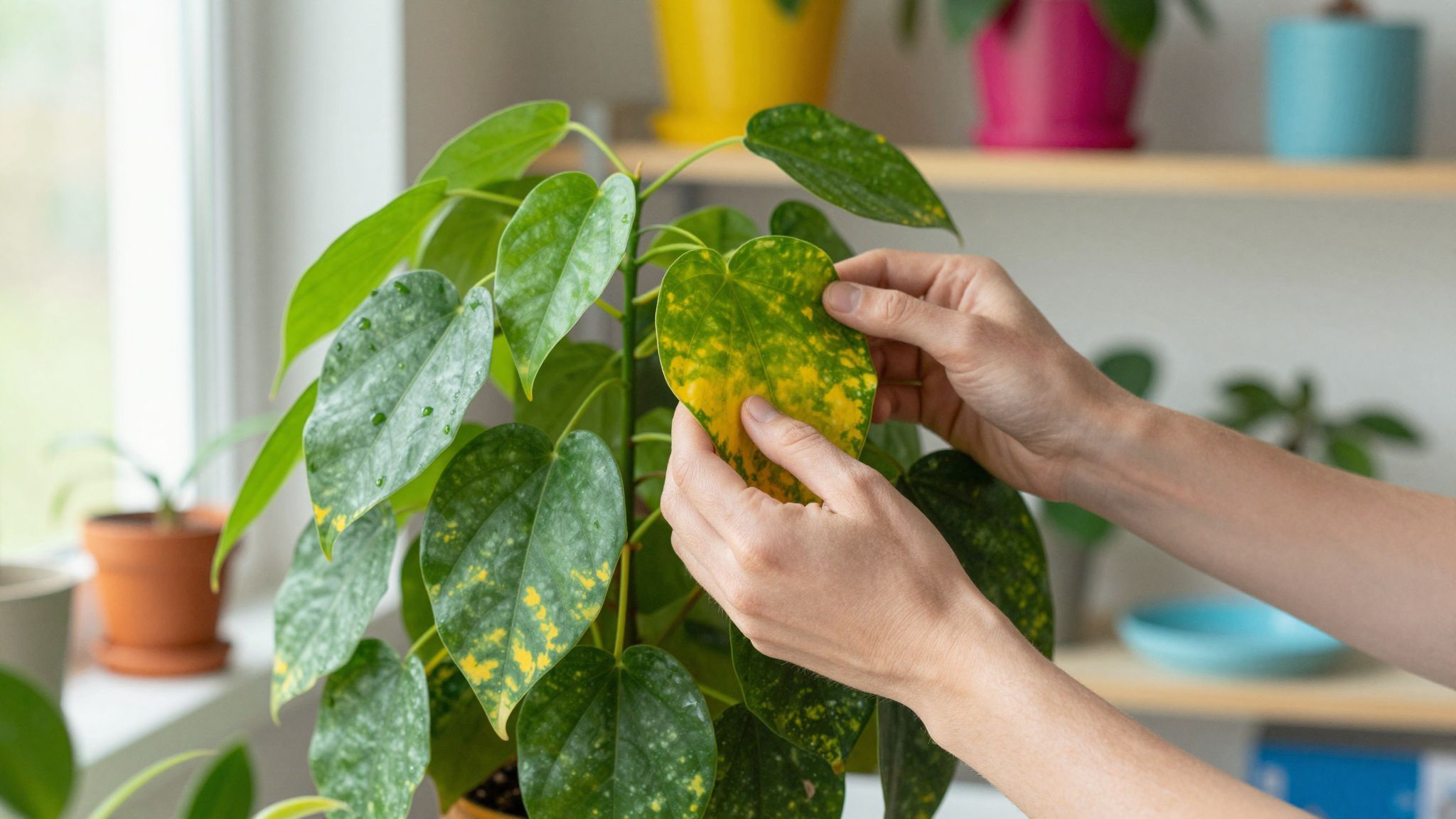 A levelek sárgulását kártevők és gombás betegségek okozhatják.