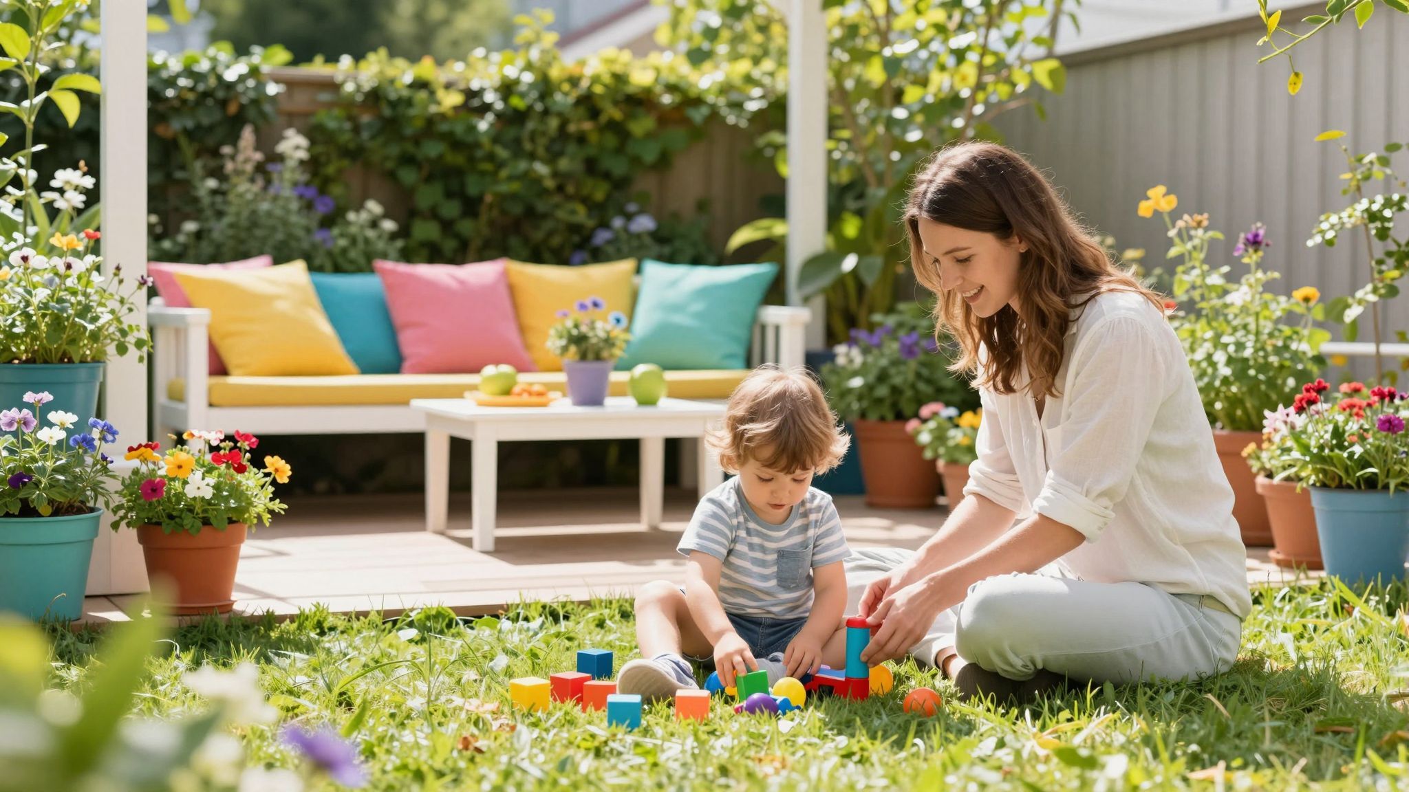 Biztonságos kert és erkély, gyermekek védelme elsődleges!