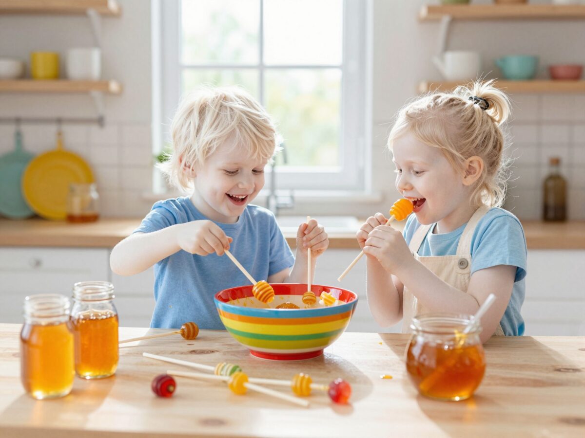 Készíts mézes nyalókát otthon: Egy egyszerű recept, amit a gyerekek is imádni fognak
