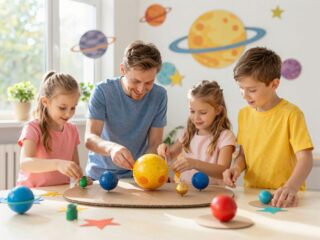 Készítsetek saját Naprendszert: bolygós játékok kreatívan, otthoni alapanyagokból