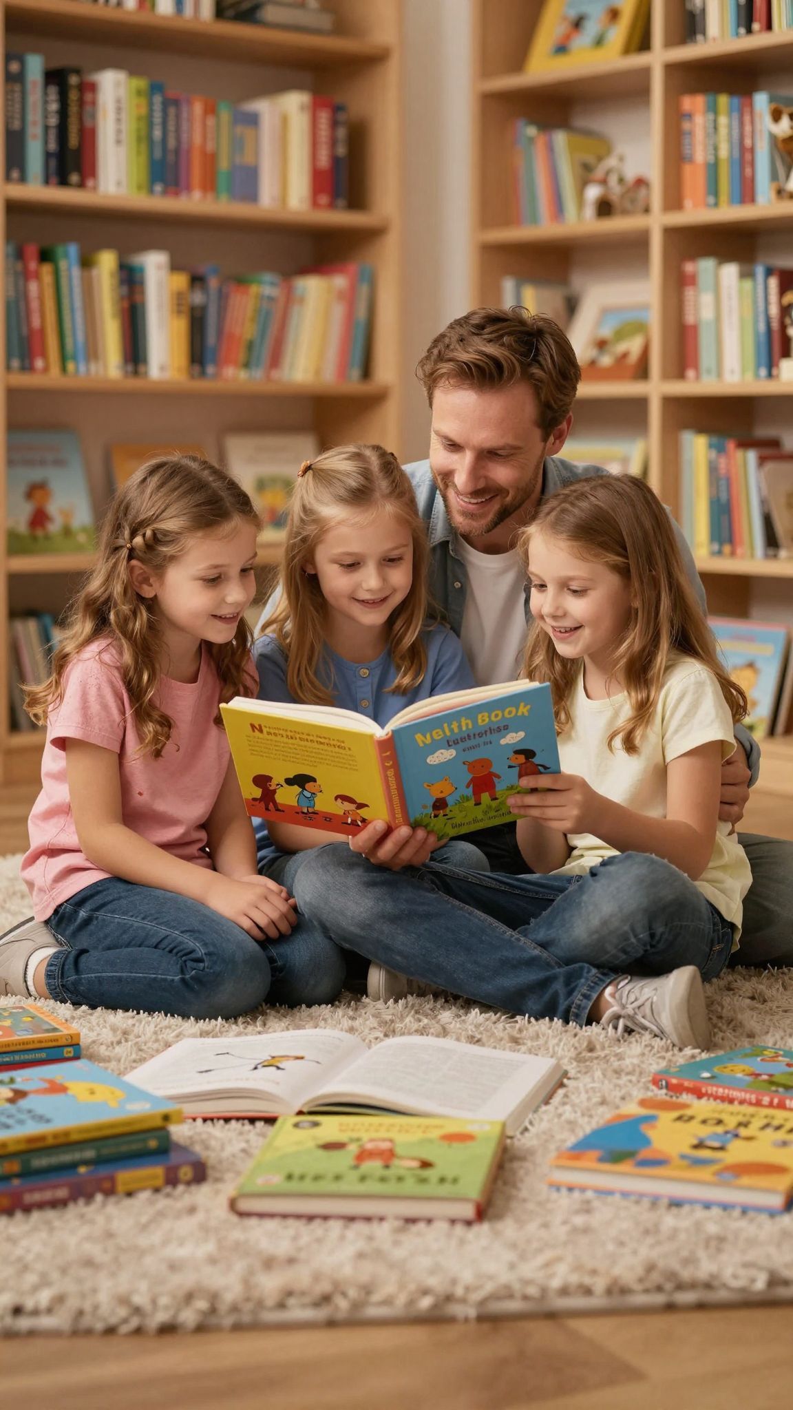 A közös olvasás erősíti a családi kötelékeket.