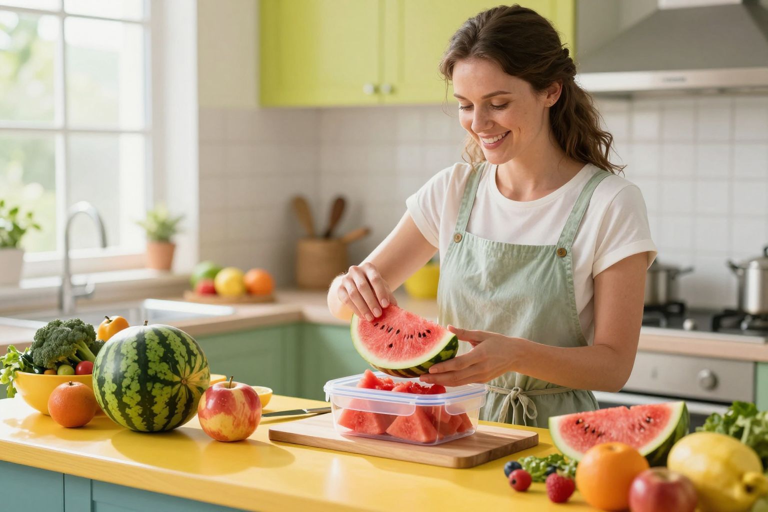 Hűtőszekrényben tárolva hosszabb ideig megőrzi frissességét.