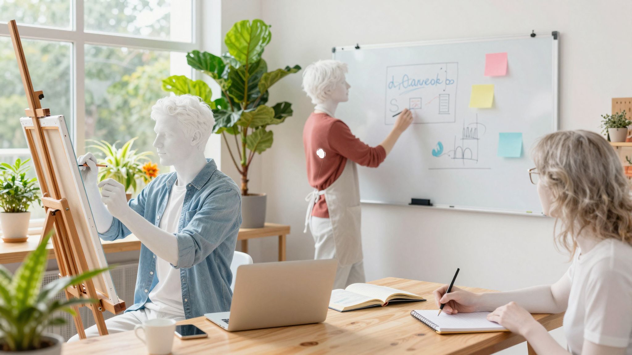 A reggeli típusok gyakrabban mutatnak kreatív teljesítményt.