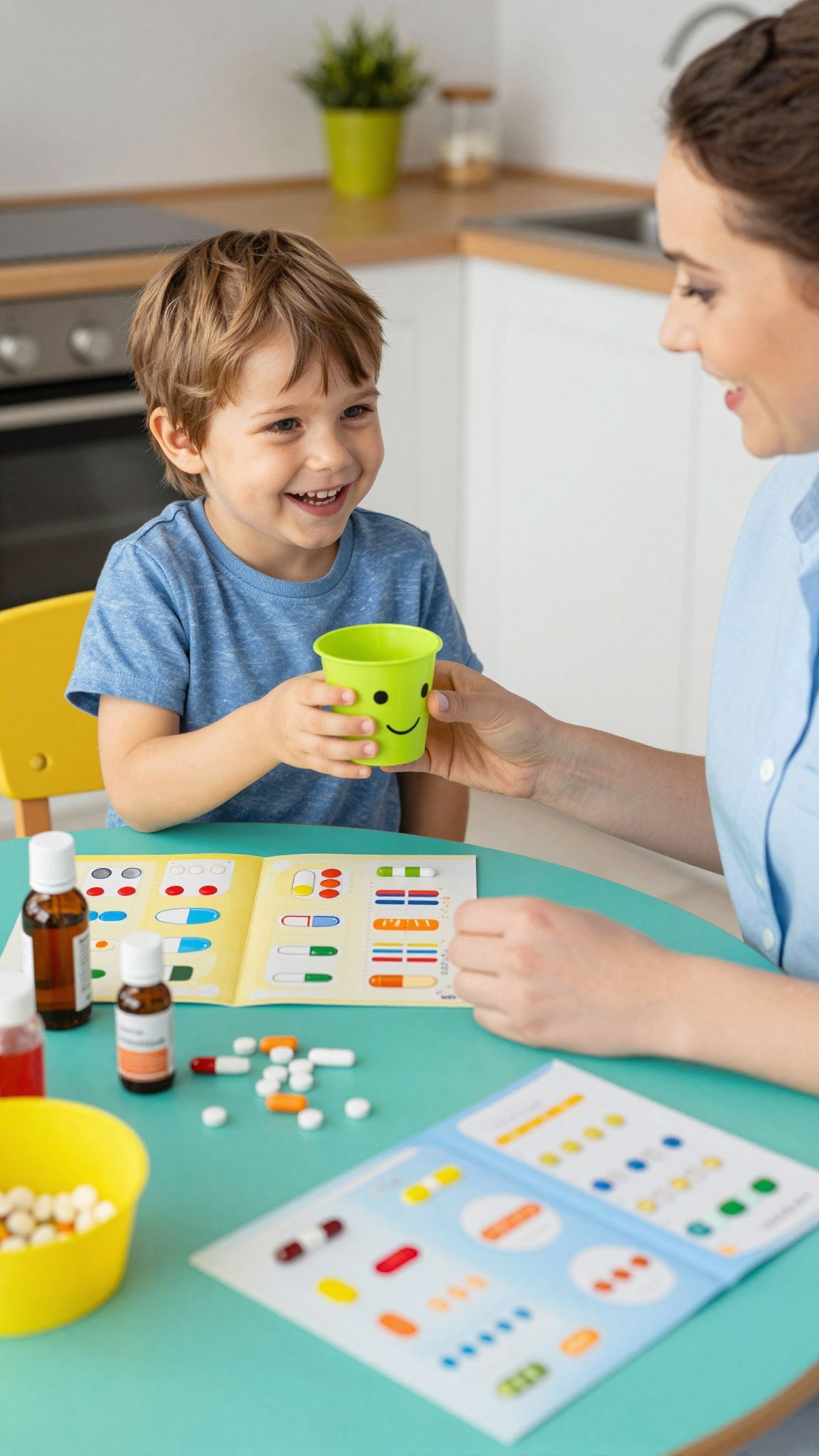 Használj színes, ízes gyógyszereket a könnyebb beadáshoz!