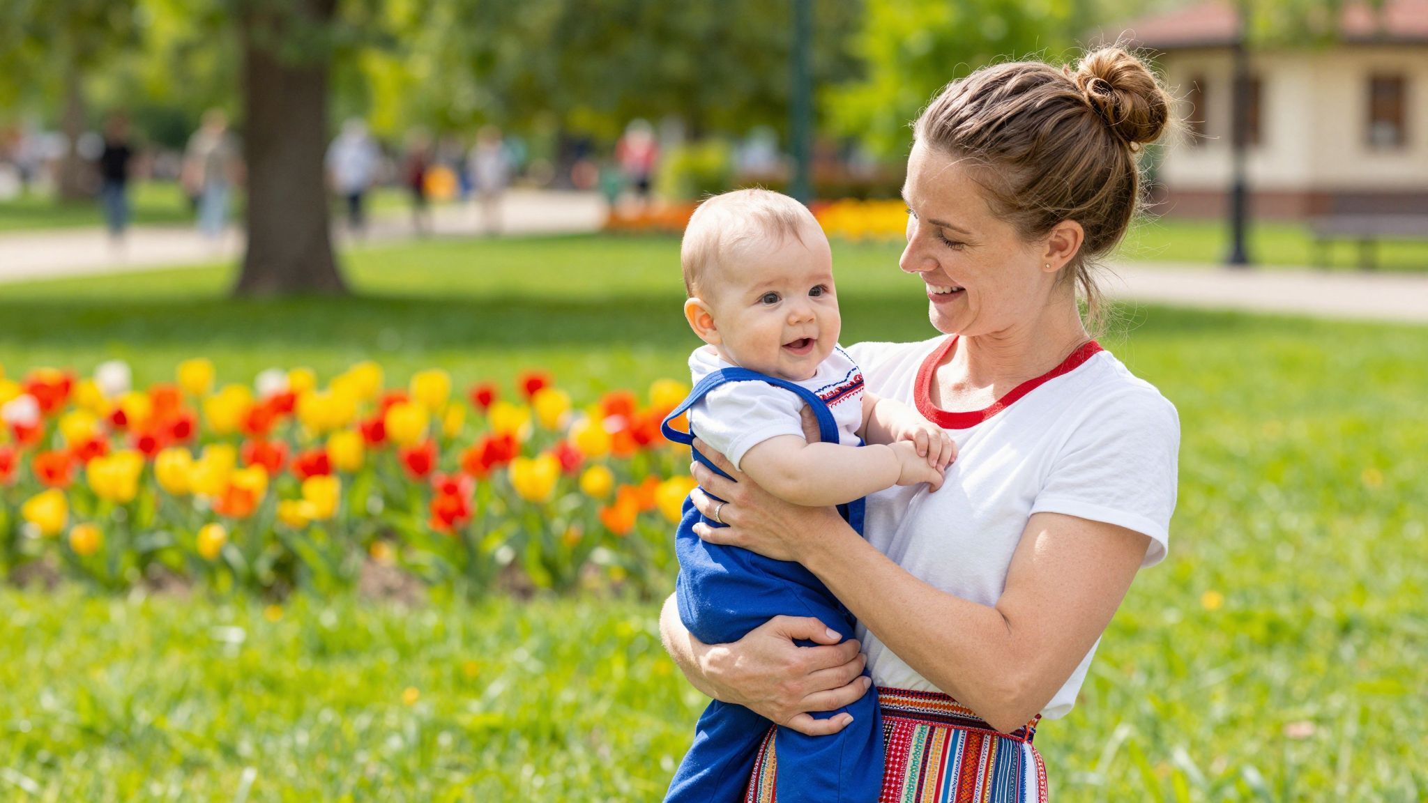 A kultúra befolyásolja a babák tartásának módját.