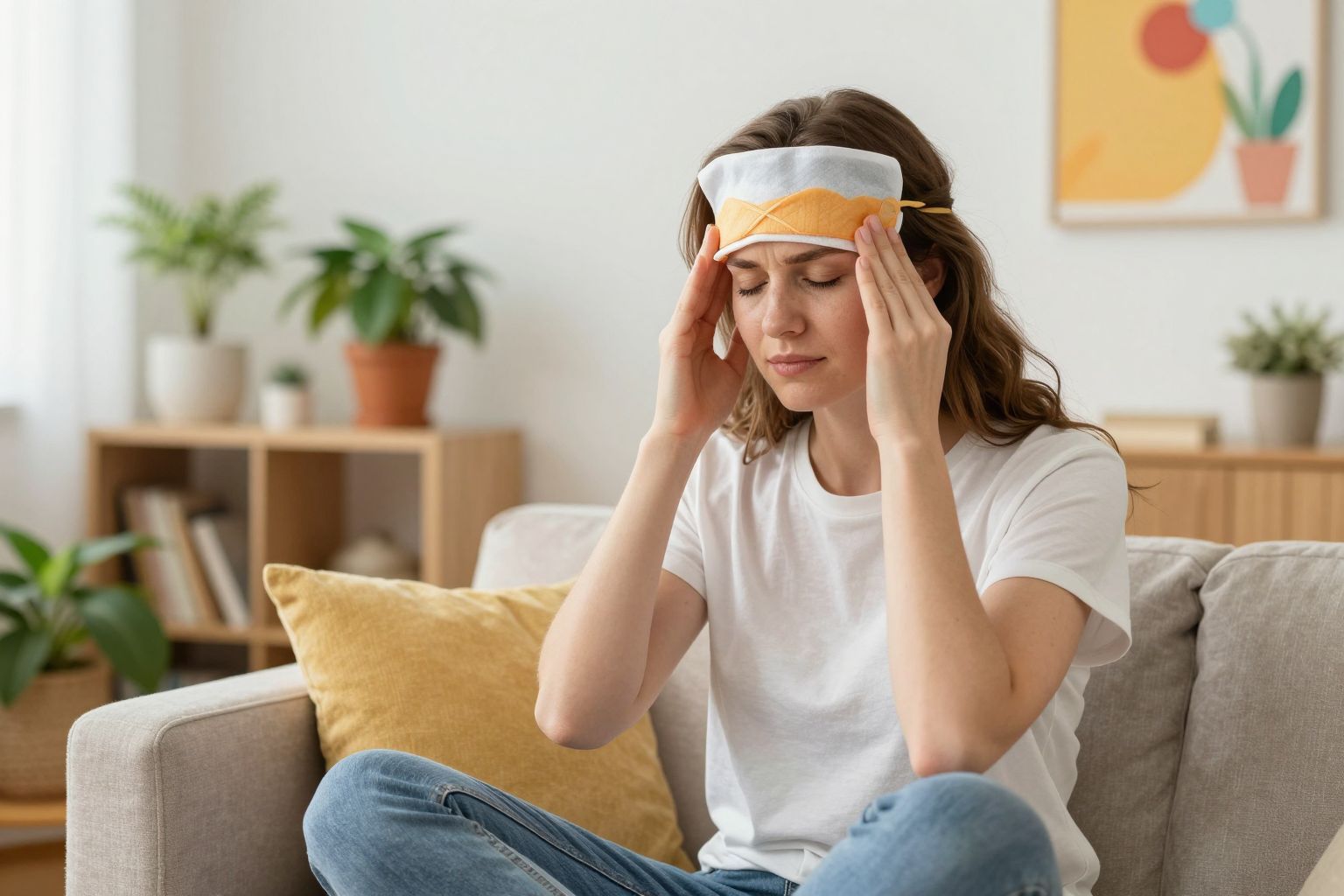 A meleg borogatás serkenti a vérkeringést és relaxál.