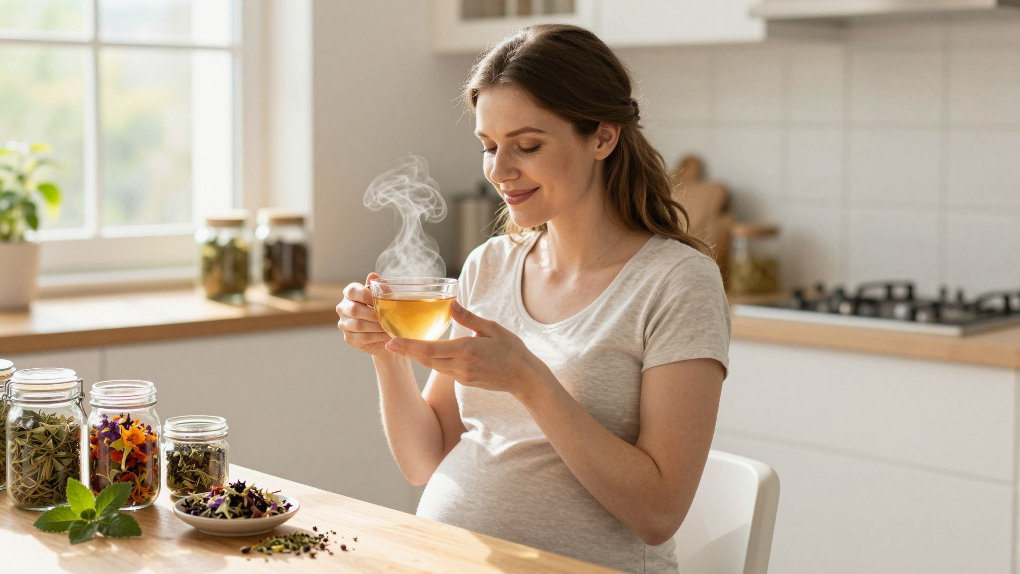 A cickafark tea fogyasztása tilos várandósság alatt.