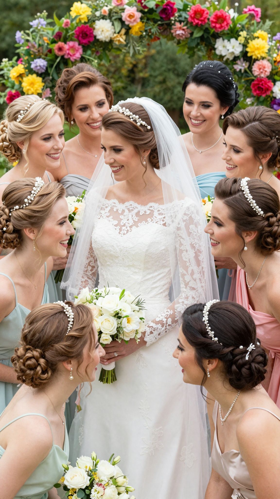 A vintage menyasszonyi frizurák újra divatba jöttek!