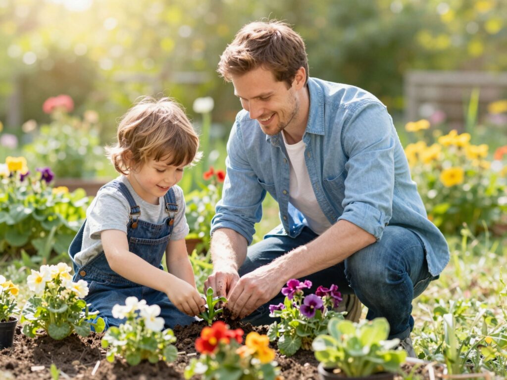 Miért érdemes a gyereket bevonni a kertészkedésbe: a természetközeli nevelés fontossága
