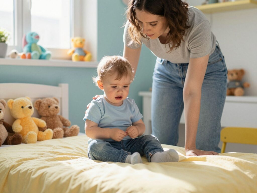 Miért nem alszik a kisgyerek? A sírva ébredés mögött álló gyakori problémák