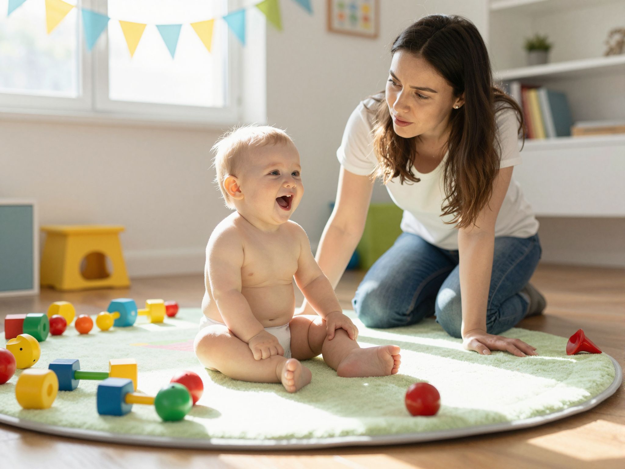 Érdemes szakemberhez fordulni, ha a baba nem gügyög.