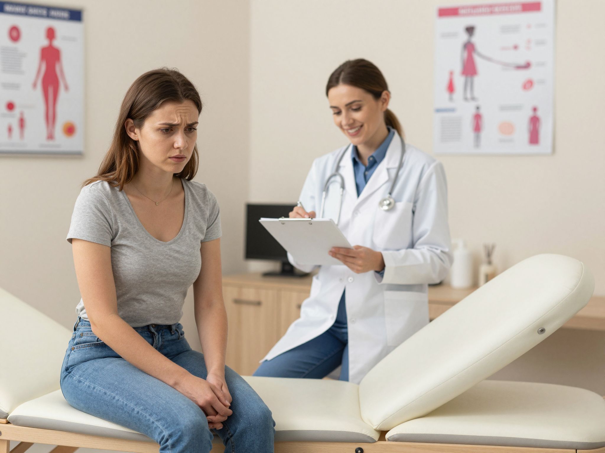 Ha a menstruációs ciklusod rendszeresen változik, orvoshoz kell fordulni.