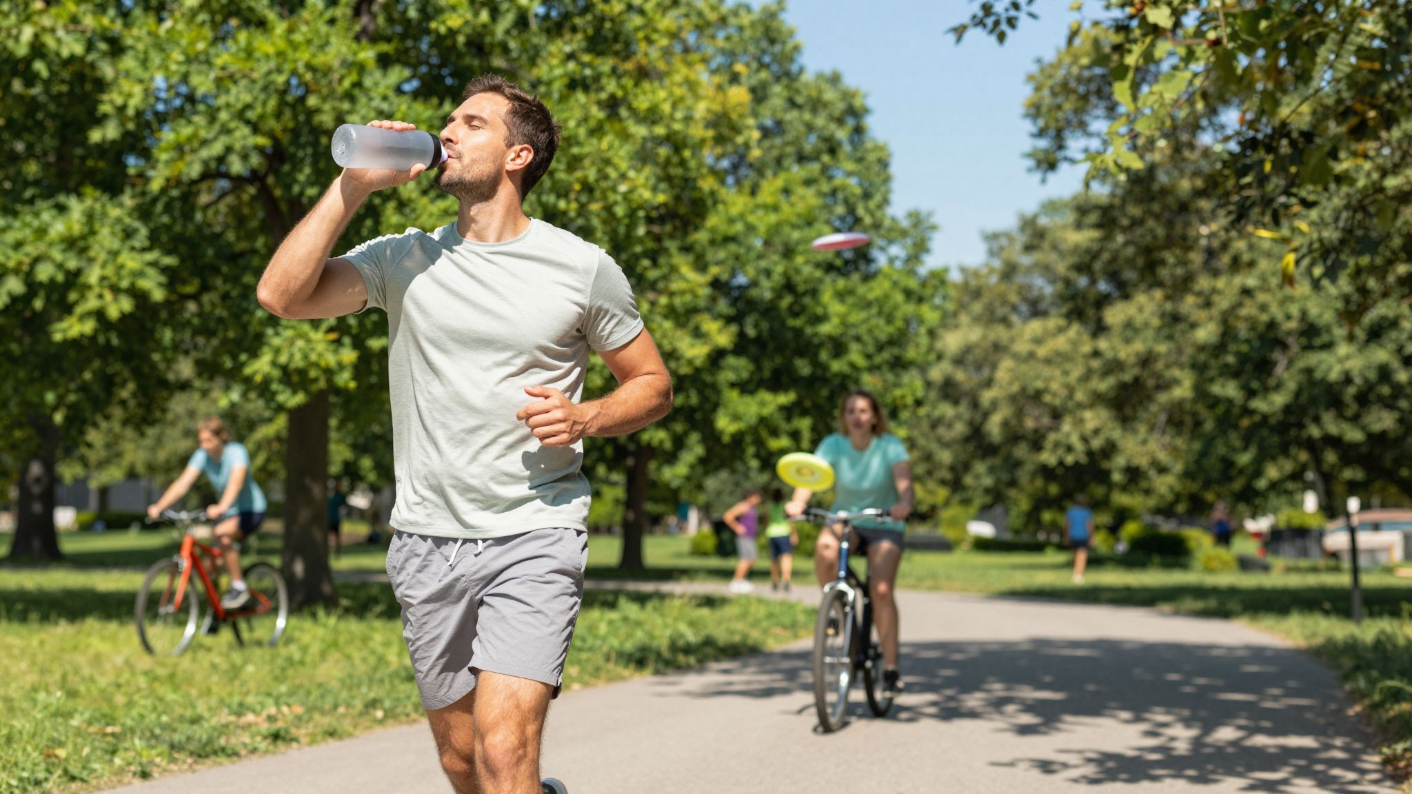 Sportolás közben mindig hidratálj, hogy elkerüld a kimerültséget!