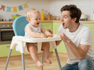 Mit tegyél, ha a baba ledobálja az ételt az etetőszékből? Okok és megoldások