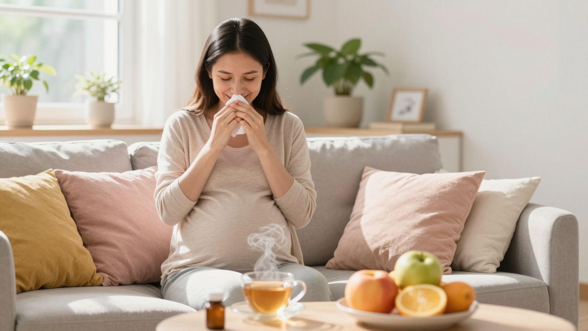 A terhességi nátha nem veszélyezteti a magzatot.