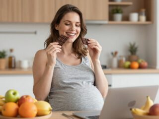 Napi egy kocka étcsoki a terhesség alatt? Igen, az ereid egészségéért