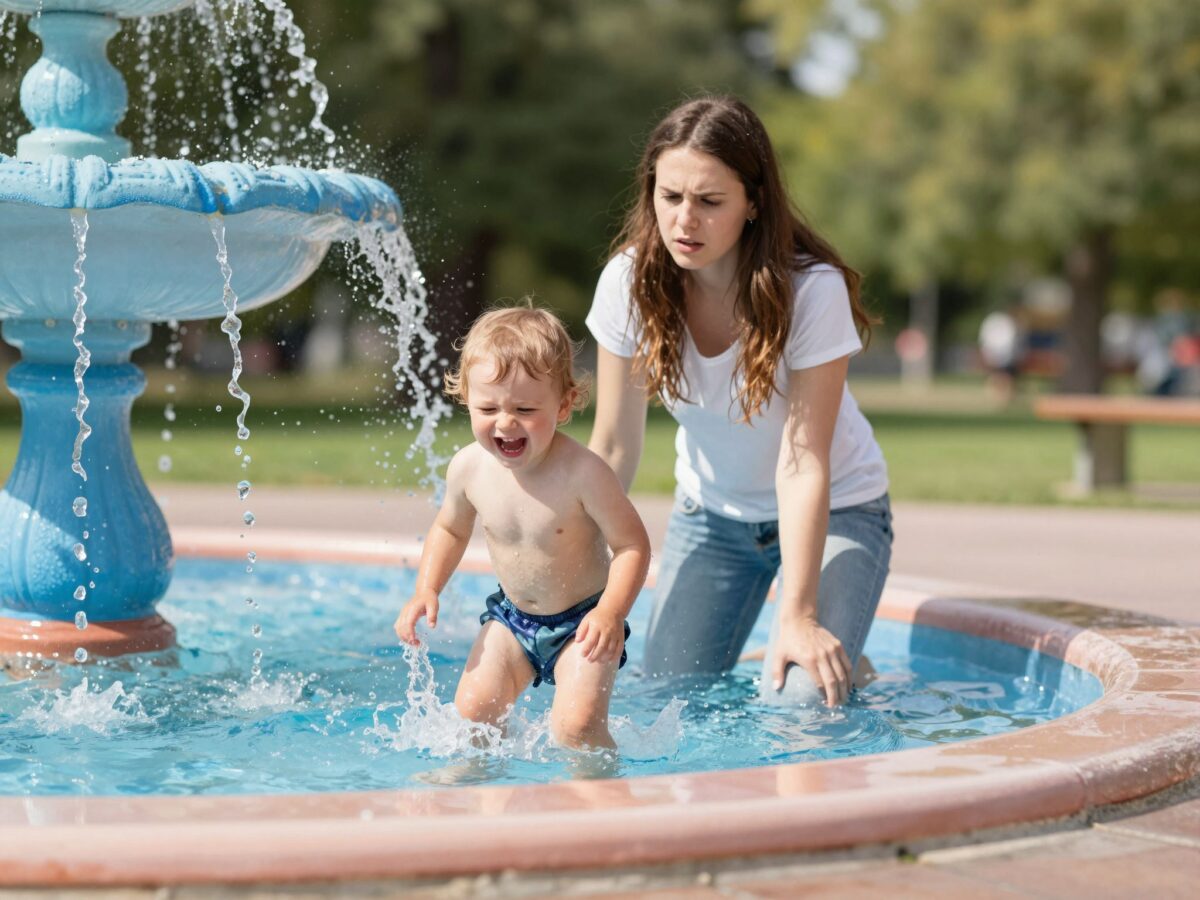 Ne engedd a gyereket a szökőkútba: a közterületi pancsolás rejtett kockázatai
