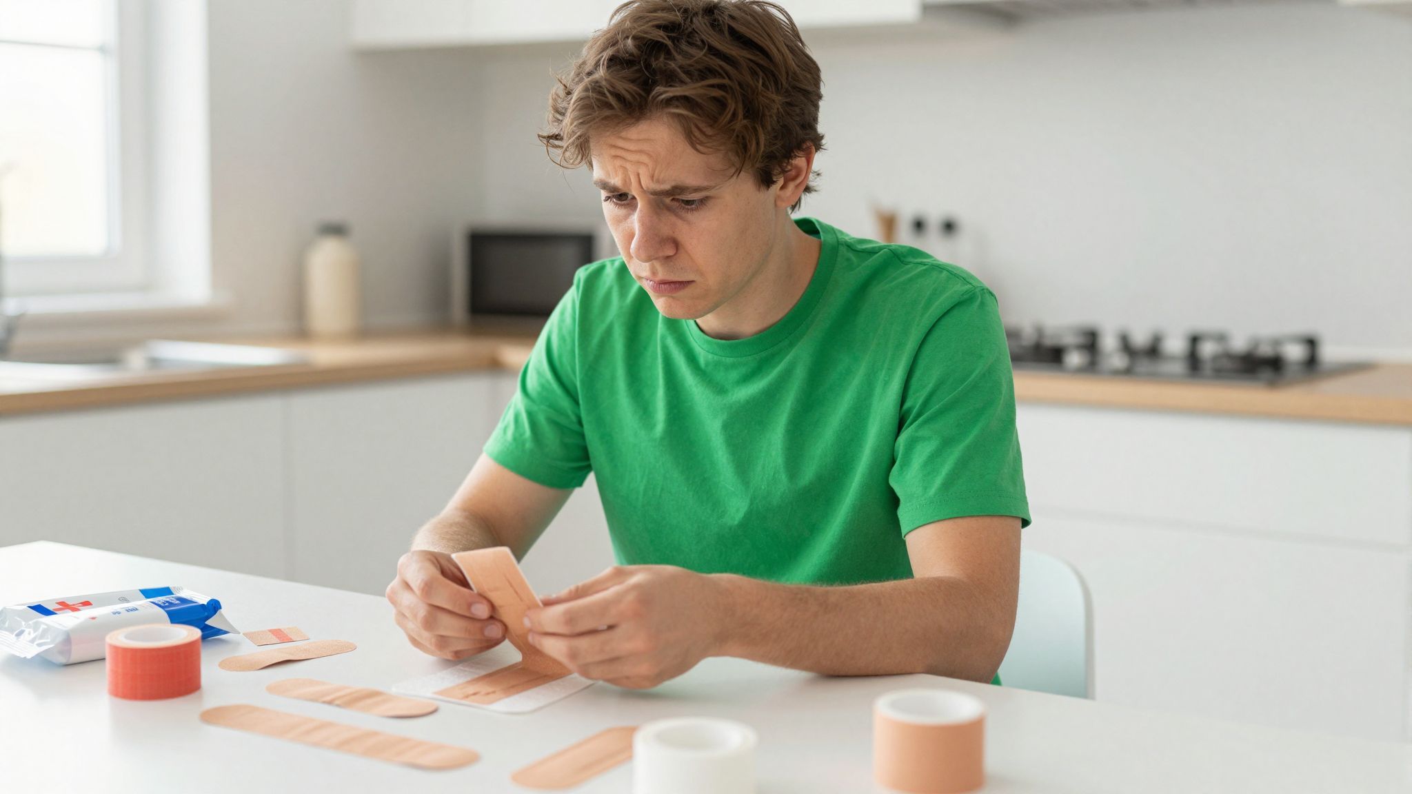 A rossz kötszer fokozza a fertőzés kockázatát.