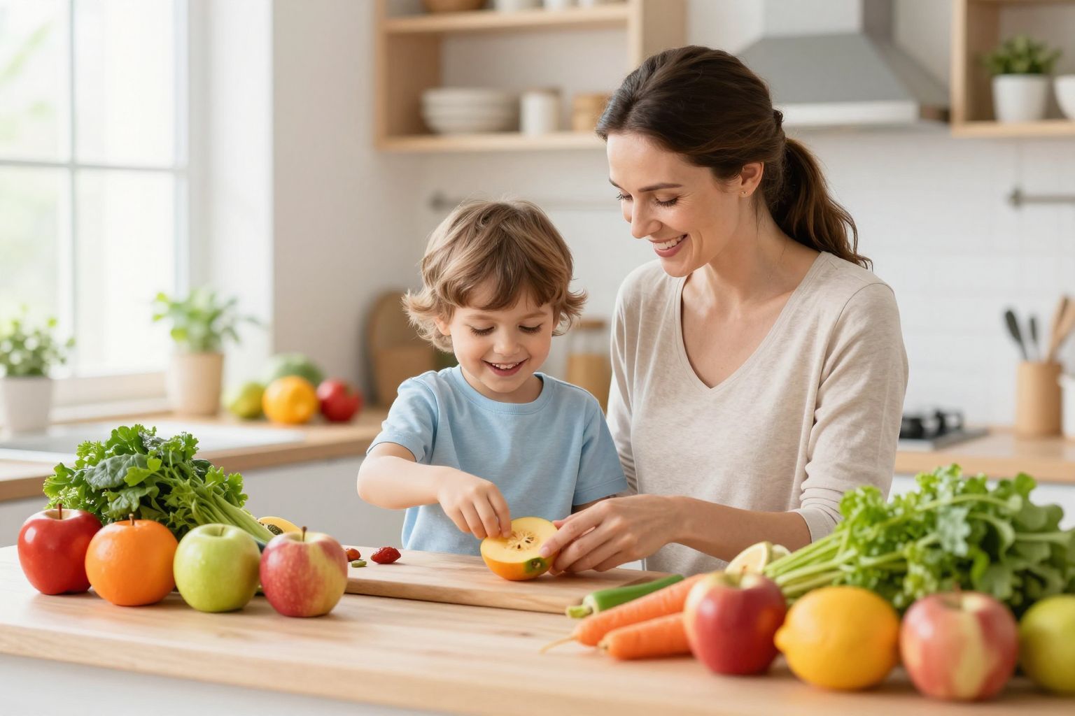 Bátorítsuk a gyerekeket, hogy válasszanak saját ételeket!