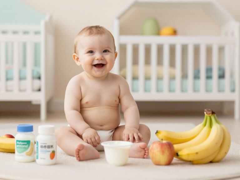 Probiotikumokkal a hasfájós baba ellen: a jó baktériumok szerepe az emésztésben