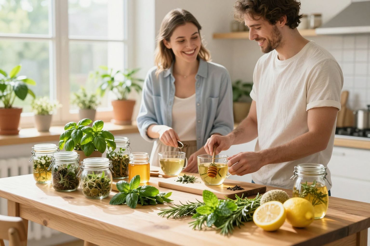 Gyógyteák készítése házilag egyszerű és egészséges megoldás.