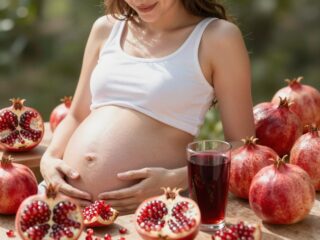 Szupergyümölcs a pocaklakónak: a gránátalmalé védi a magzat agyát