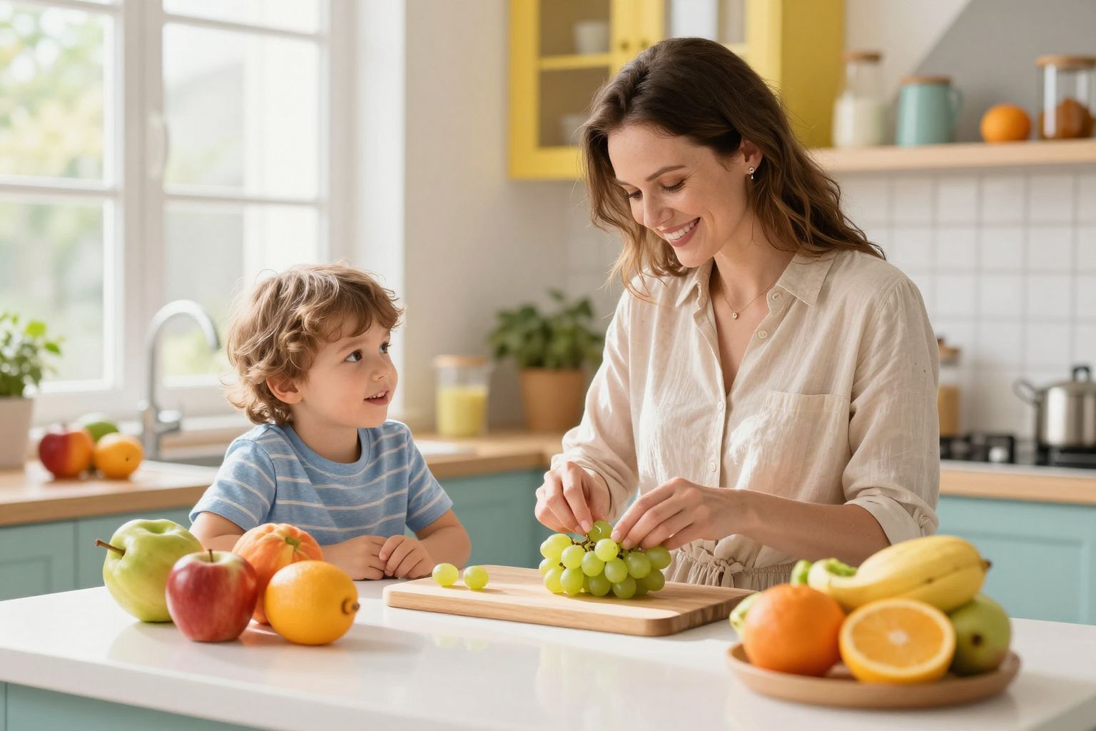 A szőlő nagyobb, mint a kicsi falatok fulladásveszélye.
