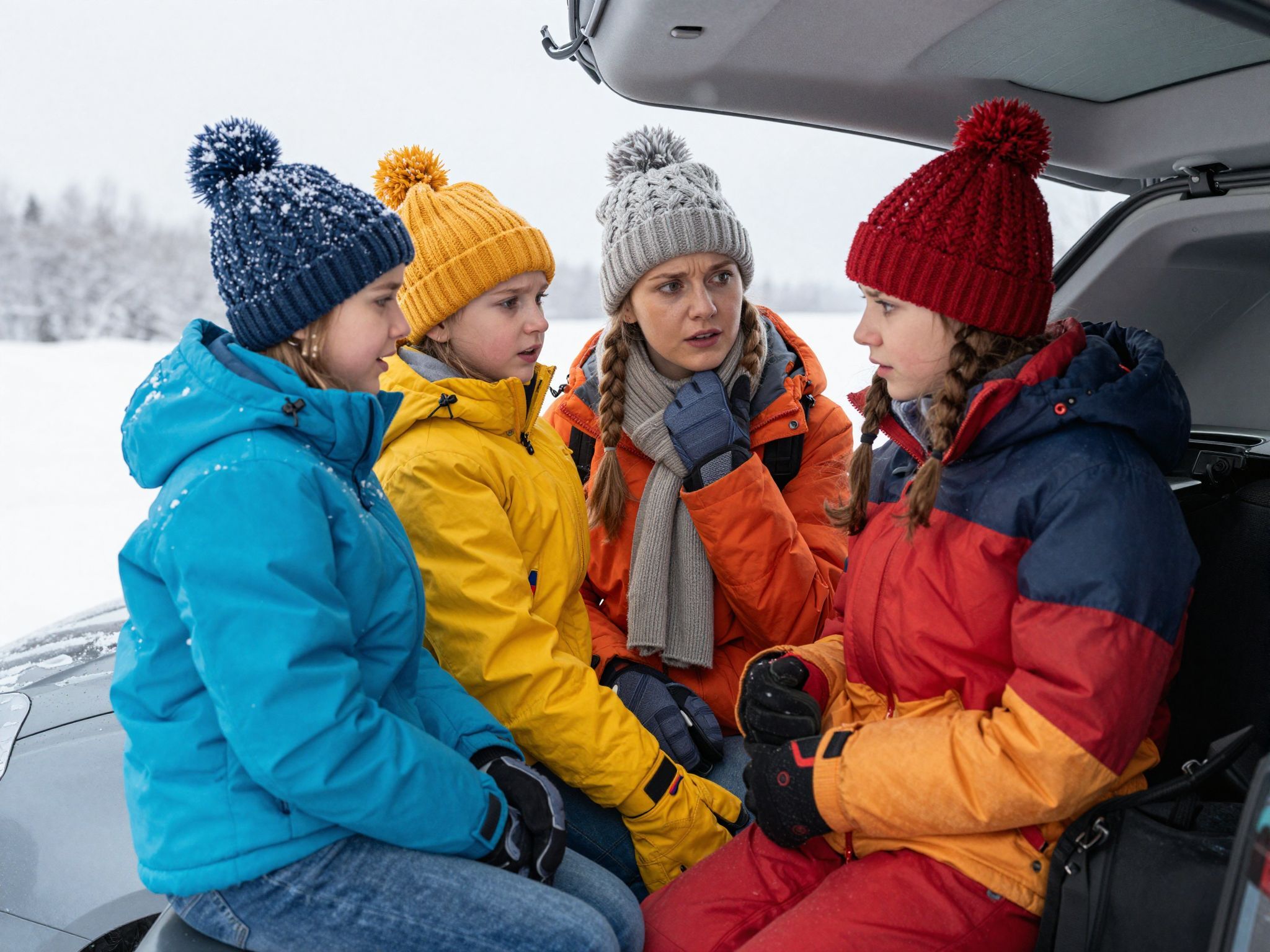 A téli kiegészítők befolyásolják a biztonságot autózáskor.