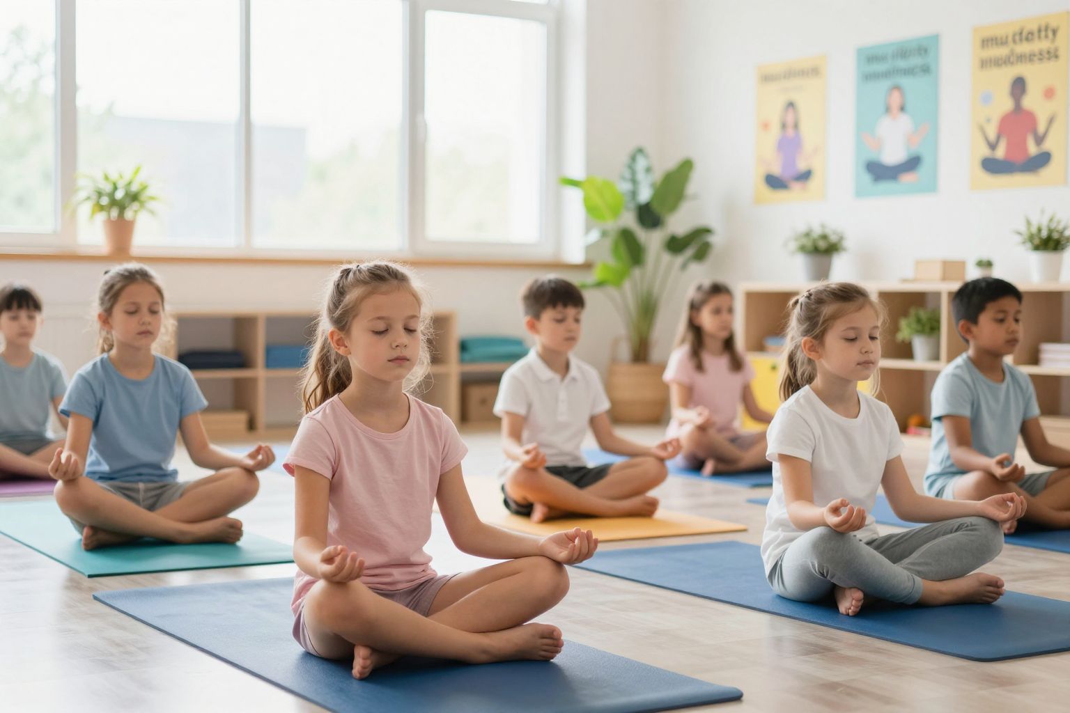 A mindfulness javítja a gyermekek figyelmi és érzelmi képességeit.