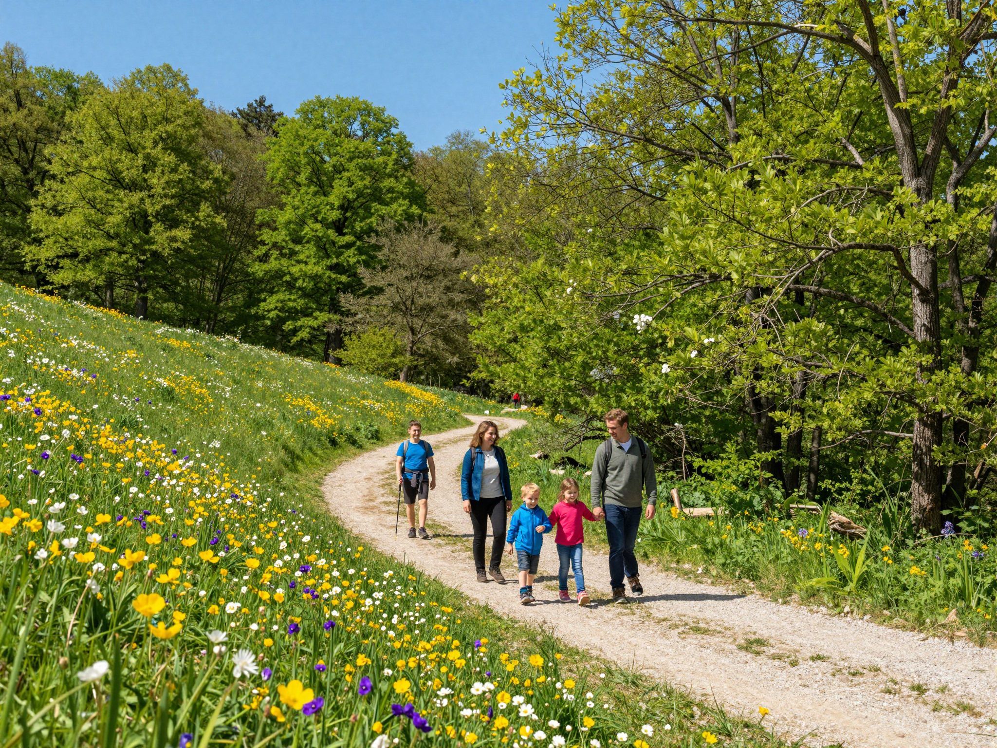 A Vadmacska-ösvény lenyűgöző panorámát kínál a Börzsönyben.