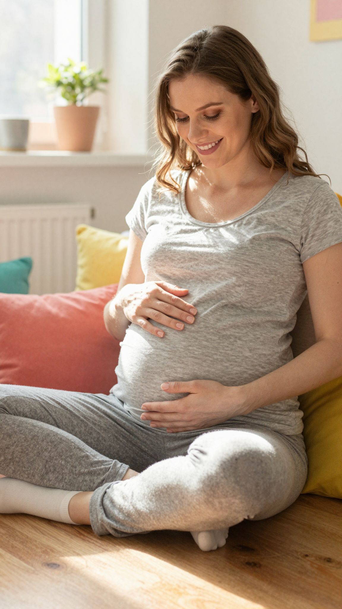 A simogatás erősíti a kötődést a babával.