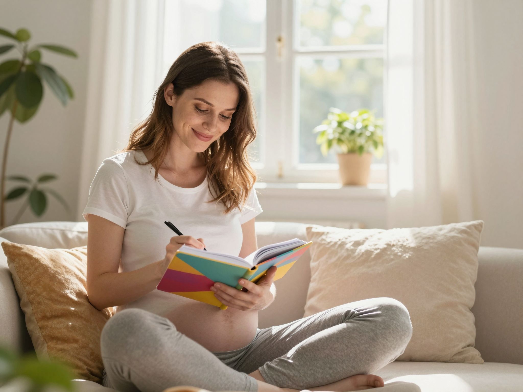 Az érzelmi napló segít a várandós anyák lelkiállapotán.