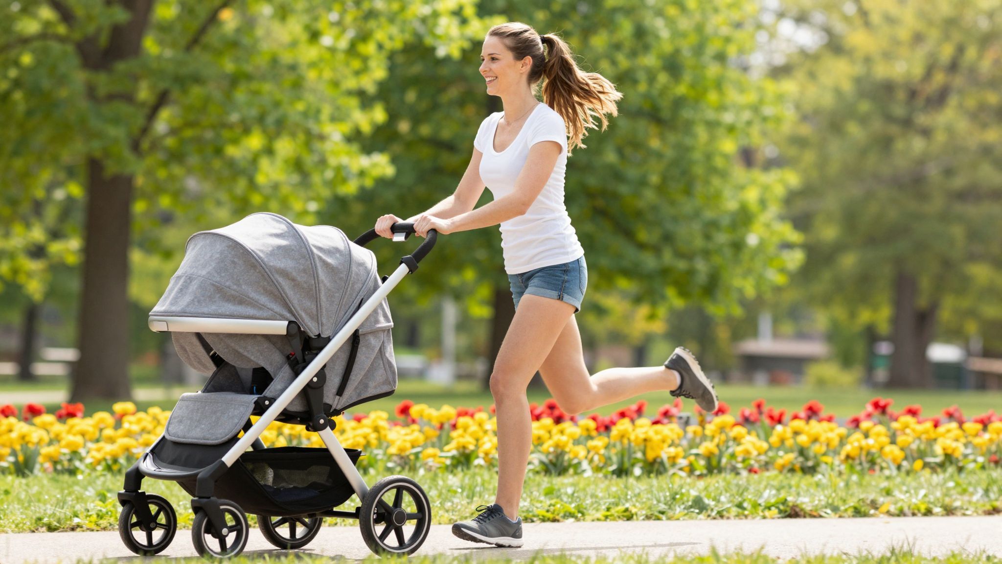 A babakocsi rendszeres karbantartása javítja a futás élményét.