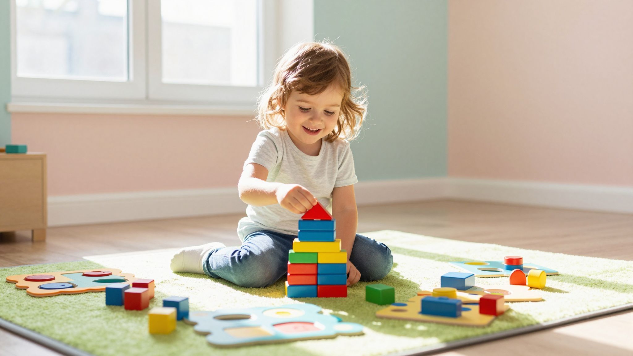 A motoros képességek erősítik a beszédfejlődés folyamatát.