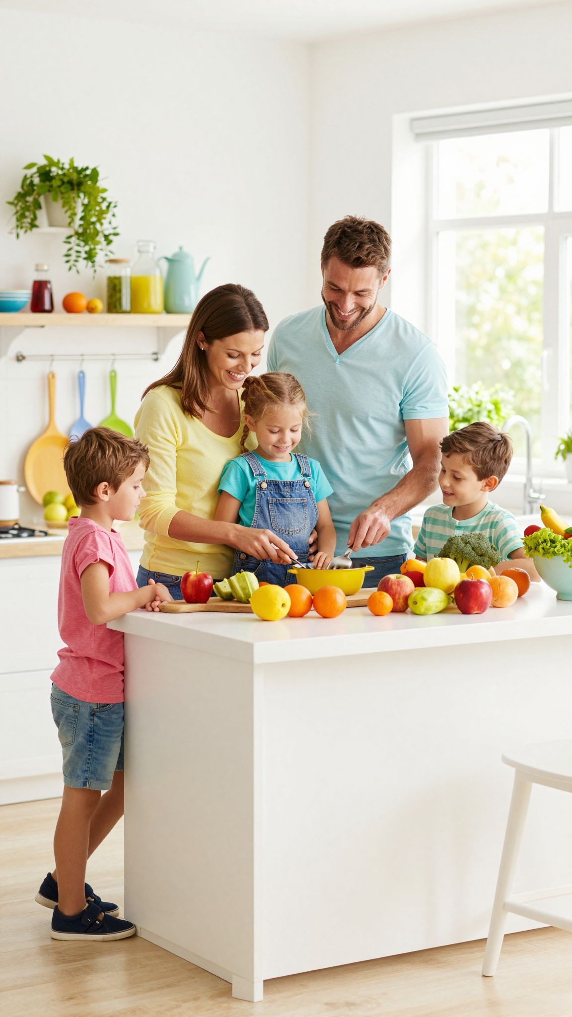 A konyhában a szülők döntései formálják a gyerekeket.