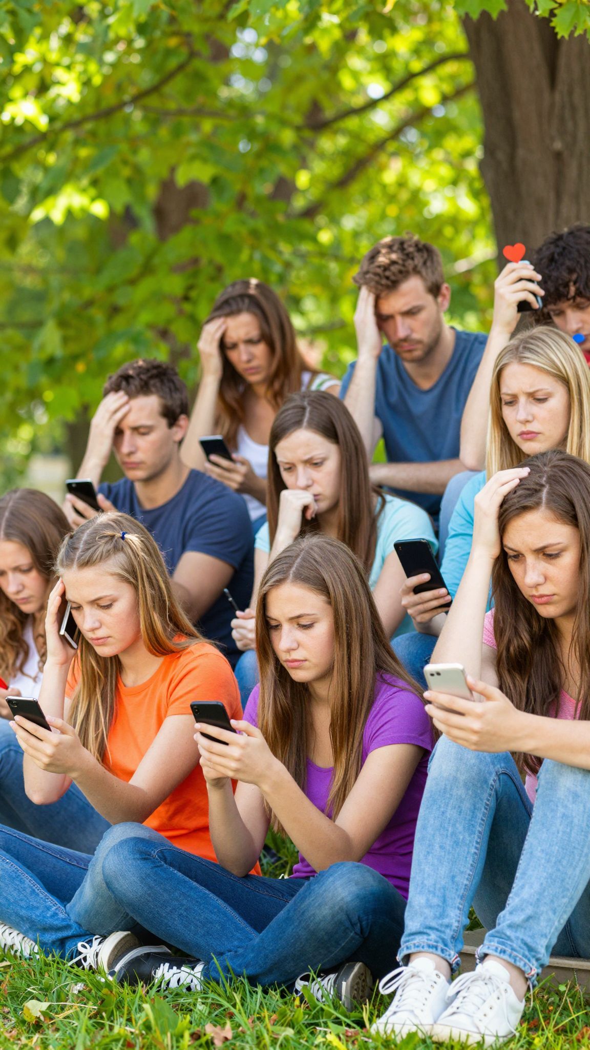 A közösségi média fokozza az összehasonlítási kényszert.